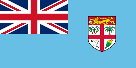 Fiji Flag Sticker - Design Your Own Stickers