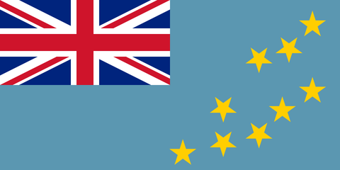 Tuvalu Flag Sticker - Design Your Own Stickers