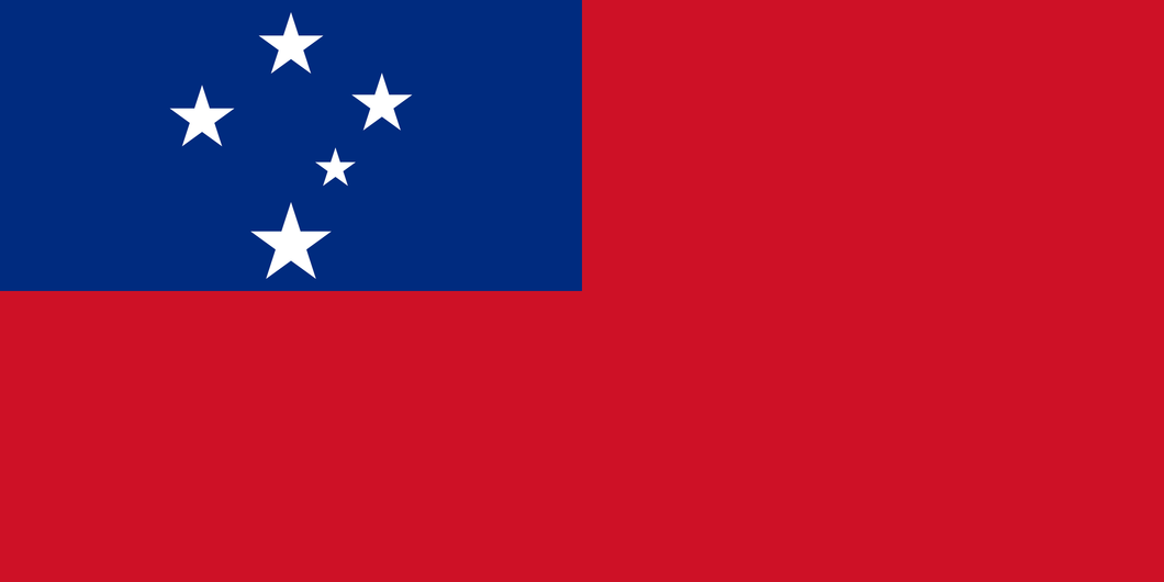 Samoa Flag Sticker - Design Your Own Stickers