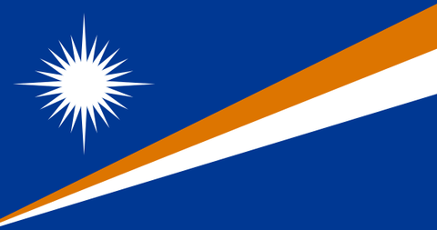 Marshall Islands Flag Sticker - Design Your Own Stickers