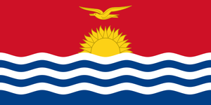 Kiribati Flag Sticker - Design Your Own Stickers