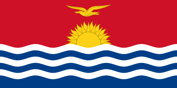 Kiribati Flag Sticker - Design Your Own Stickers