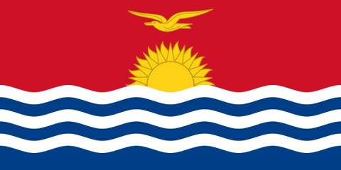 Kiribati Flag Sticker - Design Your Own Stickers