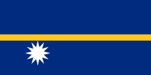 Nauru Flag Sticker - Design Your Own Stickers