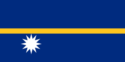 Nauru Flag Sticker - Design Your Own Stickers