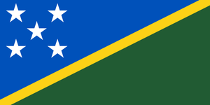 Solomon Islands Flag Sticker - Design Your Own Stickers