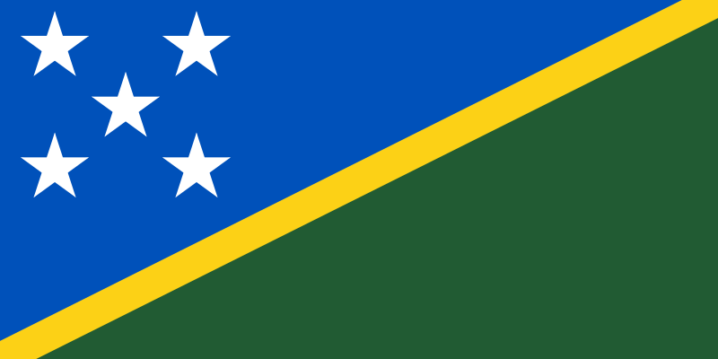 Solomon Islands Flag Sticker - Design Your Own Stickers