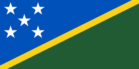 Solomon Islands Flag Sticker - Design Your Own Stickers