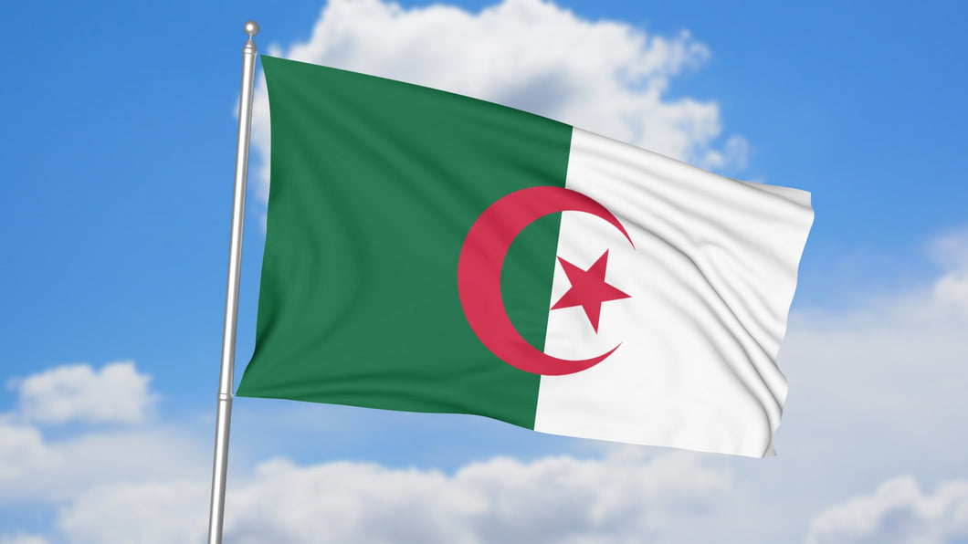 Algeria Flag Sticker - Design Your Own Stickers