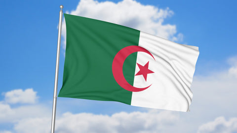 Algeria Flag Sticker - Design Your Own Stickers