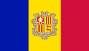 Andorra Flag Sticker - Design Your Own Stickers