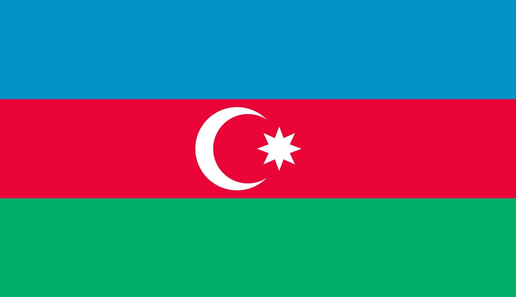 Azerbaijan Flag Sticker - Design Your Own Stickers