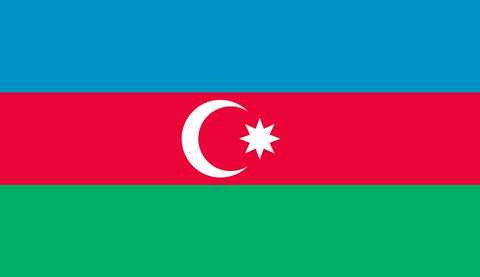 Azerbaijan Flag Sticker - Design Your Own Stickers