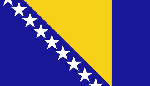 Bosnia Flag Sticker - Design Your Own Stickers