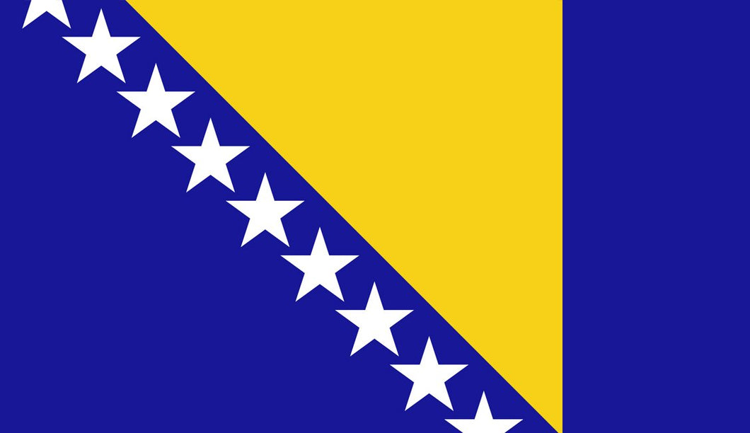 Bosnia and Herzegovina Flag Sticker - Design Your Own Stickers