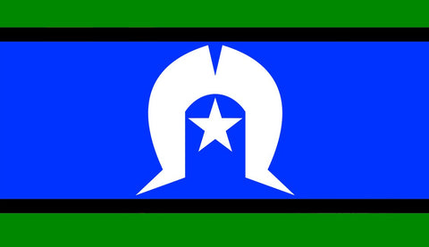 Indigenous- Torres Strait Islands Flag Sticker - Design Your Own Stickers