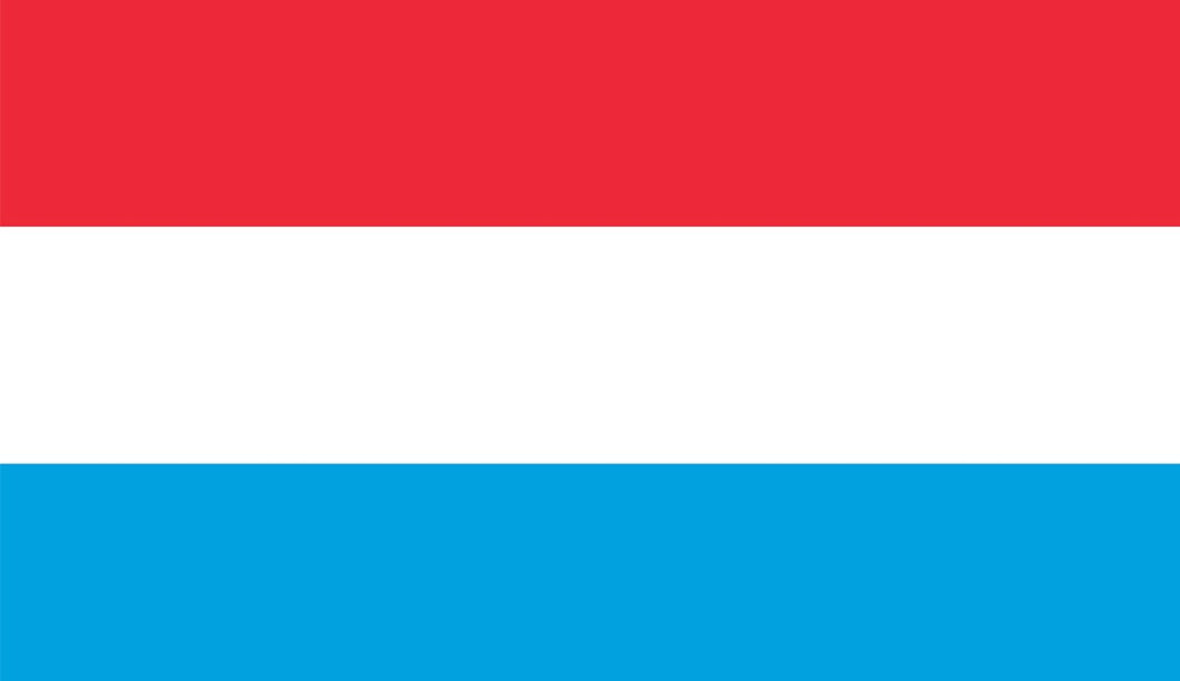 Luxembourg Flag Sticker - Design Your Own Stickers