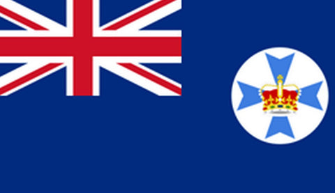 State Flag-Queensland - Design Your Own Stickers