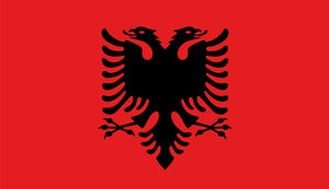 Albania Flag Sticker - Design Your Own Stickers