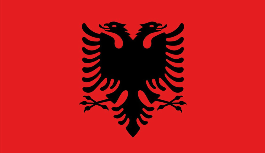 Albania Flag Sticker - Design Your Own Stickers