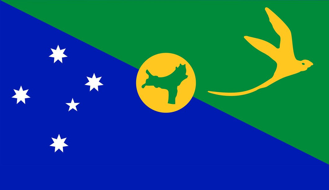 State Flag-Christmas Island - Design Your Own Stickers