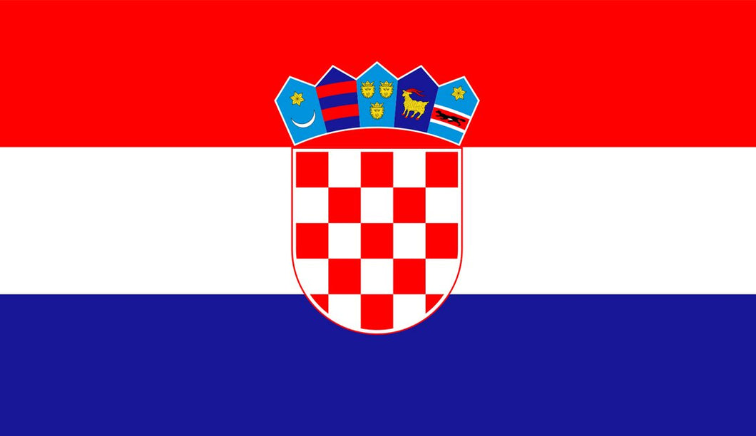 Clearance Croatia Flag Sticker - Design Your Own Stickers