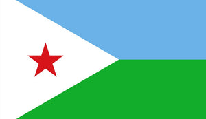 Djibouti Flag Sticker - Design Your Own Stickers