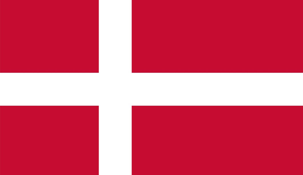 Denmark Flag Sticker - Design Your Own Stickers