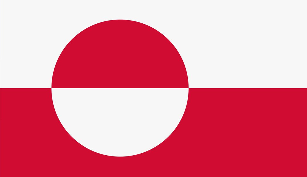 Greenland Flag Sticker - Design Your Own Stickers