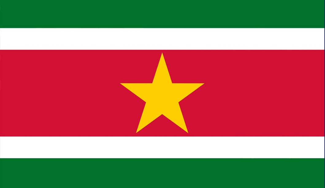 Suriname Flag Sticker - Design Your Own Stickers