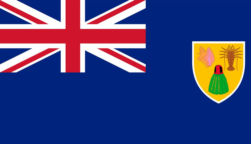 Turks and Caicos Islands Flag Sticker - Design Your Own Stickers