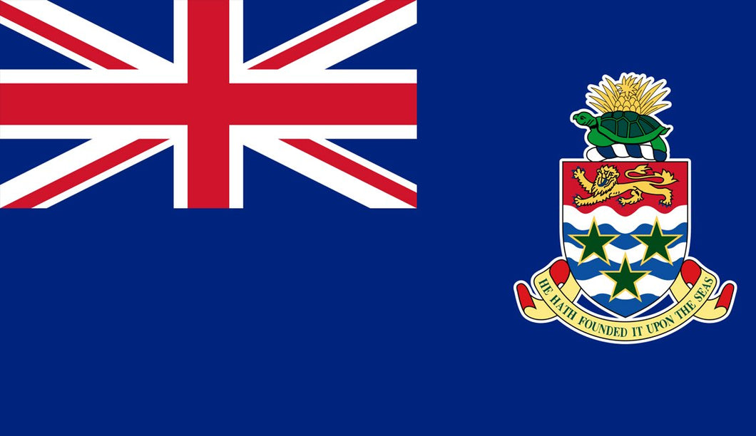 Cayman Islands Flag Sticker - Design Your Own Stickers