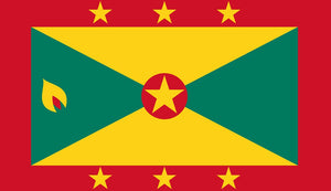 Grenada Flag Sticker - Design Your Own Stickers