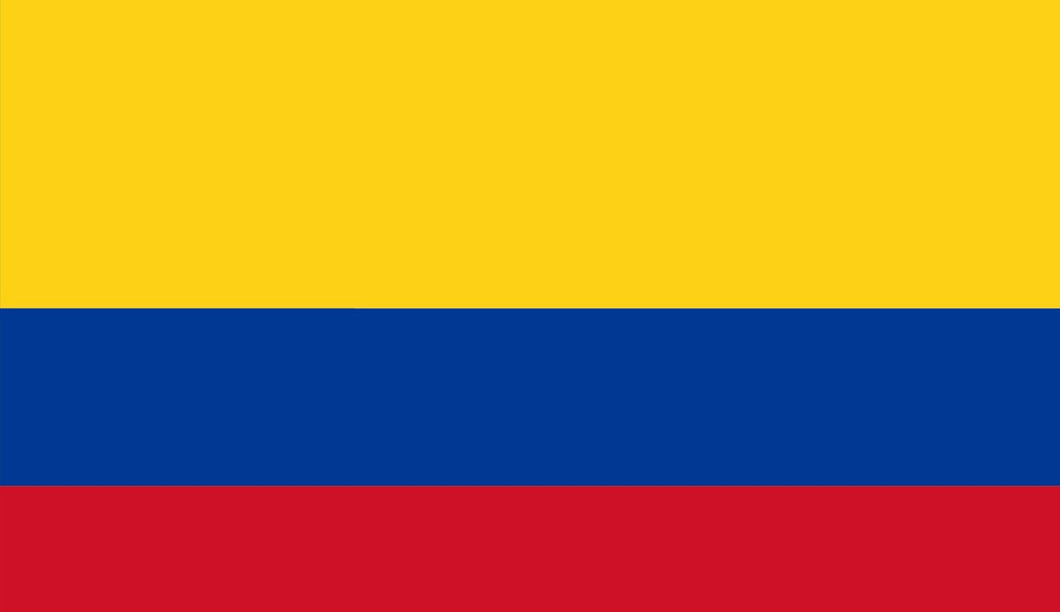 Colombia Flag Sticker - Design Your Own Stickers