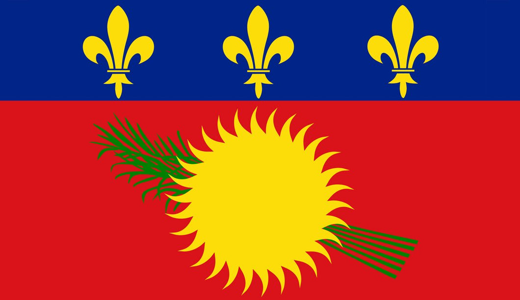 Guadeloupe Flag Sticker - Design Your Own Stickers