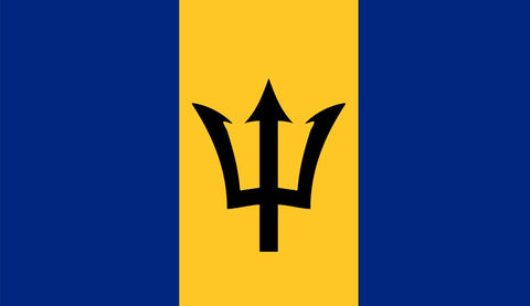 Barbados Flag Sticker - Design Your Own Stickers