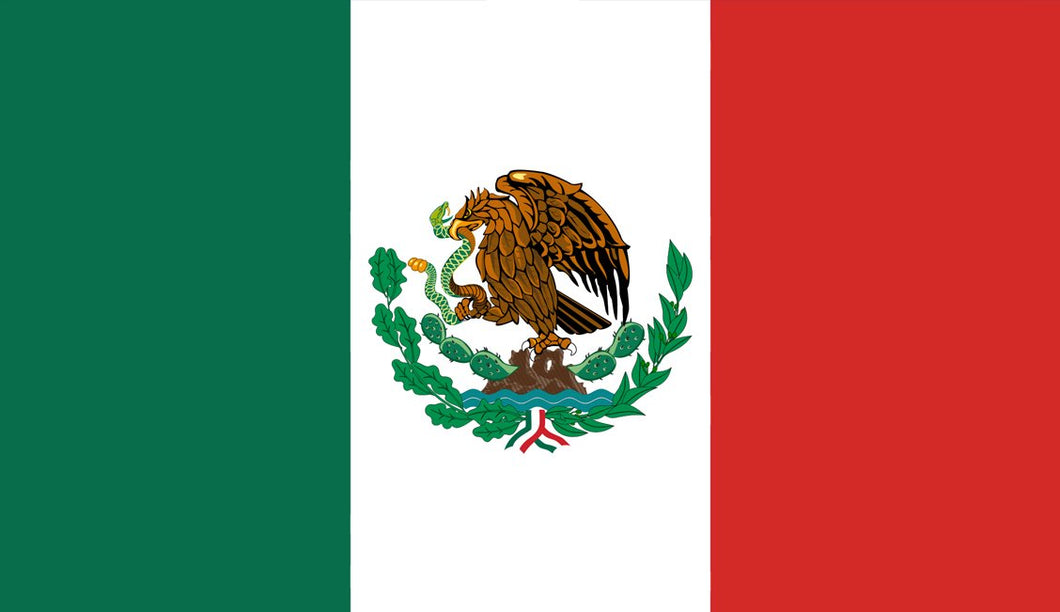 Mexico Flag Sticker - Design Your Own Stickers