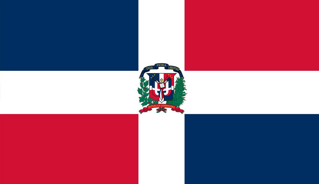 Dominican Flag Sticker - Design Your Own Stickers