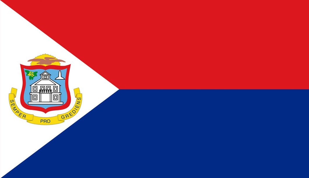 Sint Maarten Flag Sticker - Design Your Own Stickers