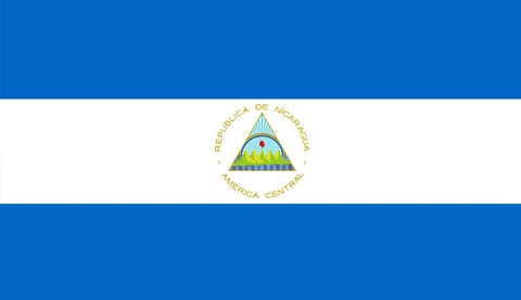 Nicaragua Flag Sticker - Design Your Own Stickers