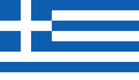 Greece Flag Sticker - Design Your Own Stickers