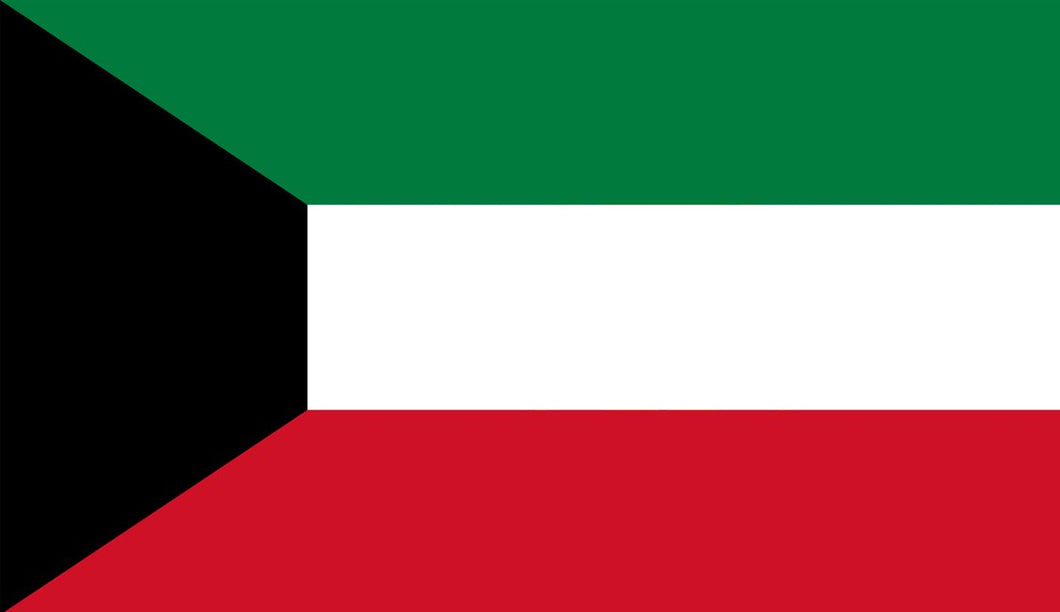 Kuwait Flag Sticker - Design Your Own Stickers