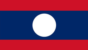 Laos Flag Sticker - Design Your Own Stickers