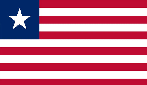 Liberia Flag Sticker - Design Your Own Stickers