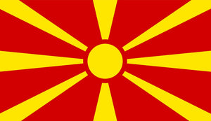 Macedonia Flag Sticker - Design Your Own Stickers