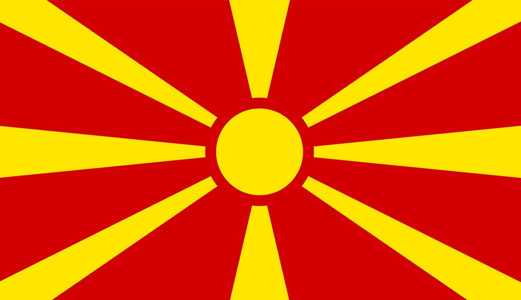 Macedonia Flag Sticker - Design Your Own Stickers