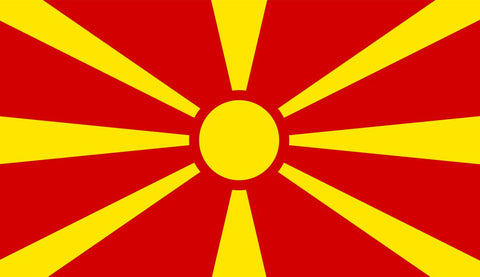 Macedonia Flag Sticker - Design Your Own Stickers