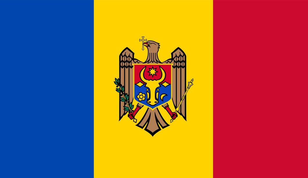 Moldova Flag Sticker - Design Your Own Stickers