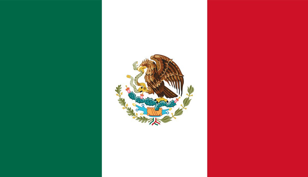 Clearance Mexico Flag Sticker - Design Your Own Stickers