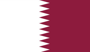 Qatar Flag Sticker - Design Your Own Stickers